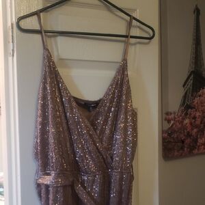 Fashion Nova Glittering Sequin Dress